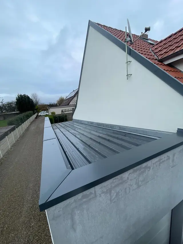 Couvertines et habillage de pignon à Betschdorf
