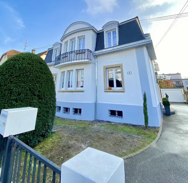 Ravalement d'une maison de maître à Haguenau