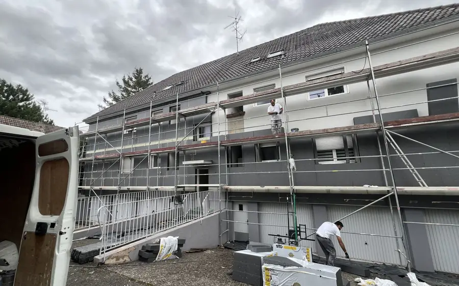 ITE d'une copropriété à Reichstett