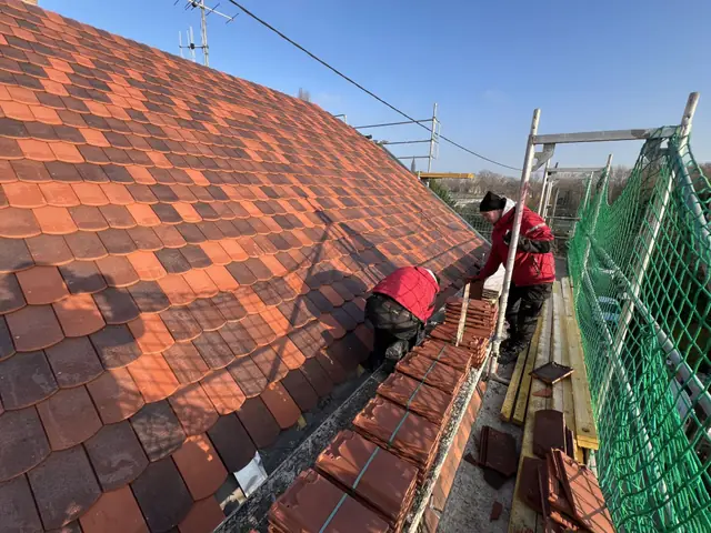 Réfection complète d'une toiture à Strasbourg