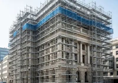 Location et pose d'échafaudages — Crépi Style