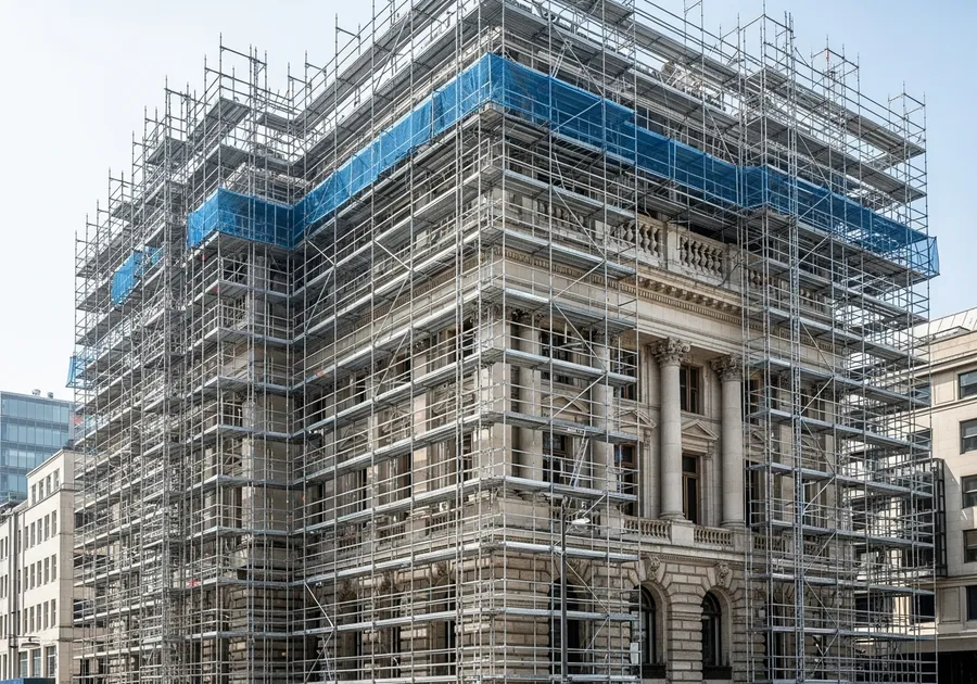 Location et pose d'échafaudages — Crépi Style